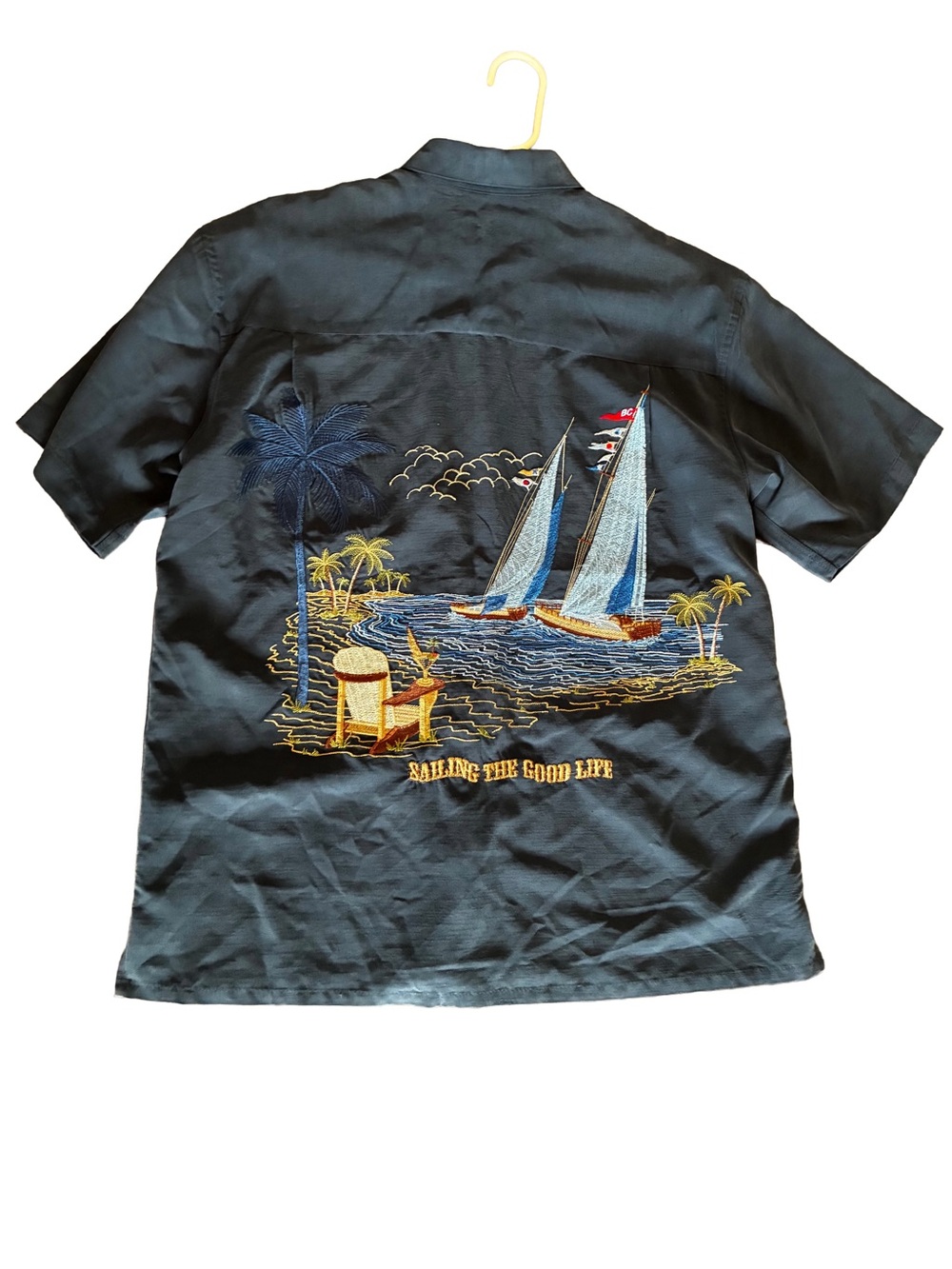 Bamboo Cay “Sailing The Good Life” Hawaiian Shirt ⛵🌴